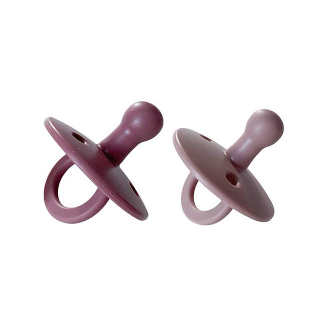 2 Pack Pacifier | Mauvewood + Rose