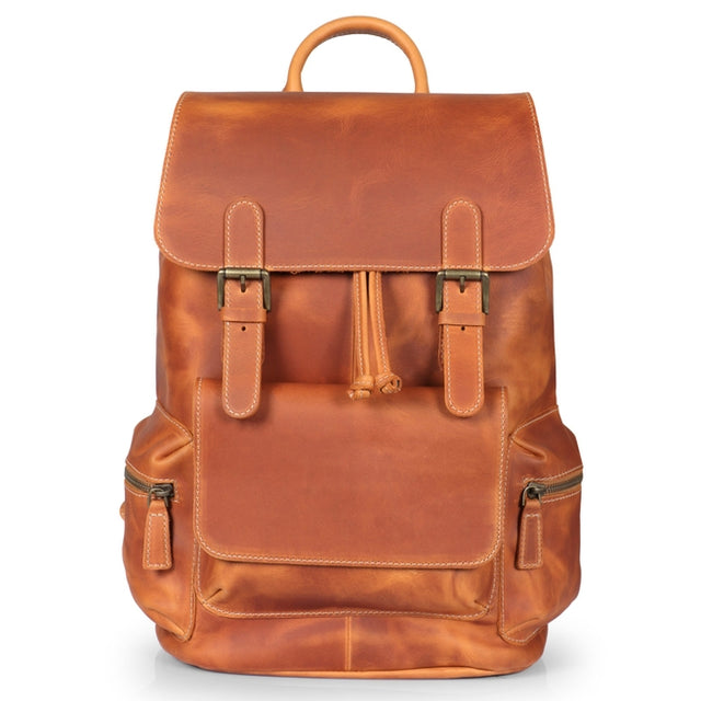 Handcrafted Leather Backpack