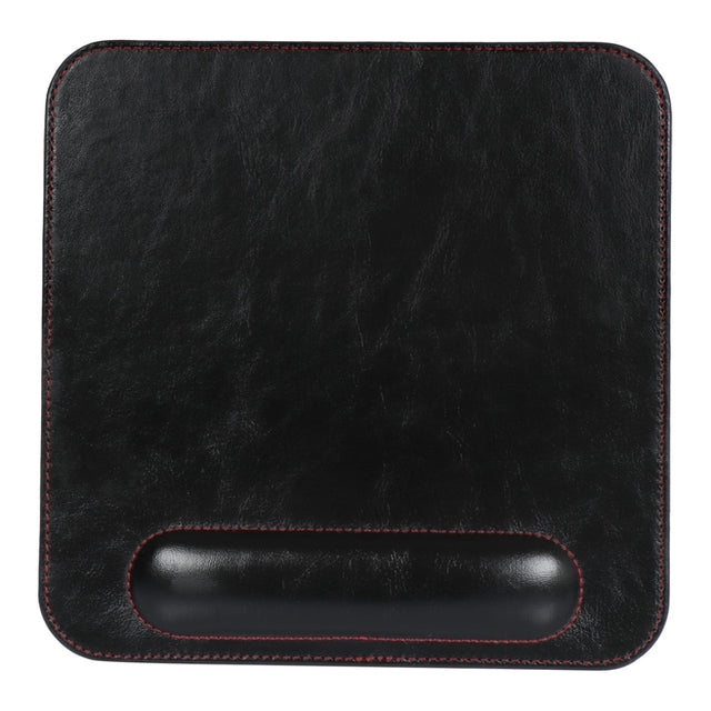 Leather Mouse Pad with Wrist Rest