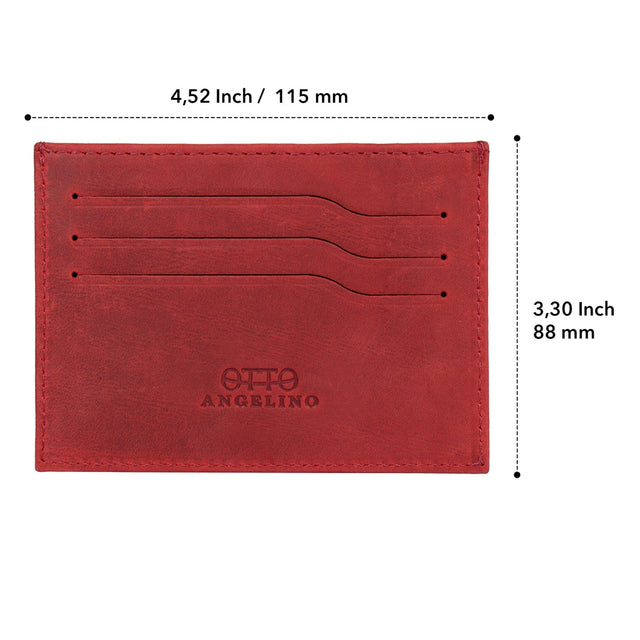 Leather Ultra Slim Minimalist Cardholder