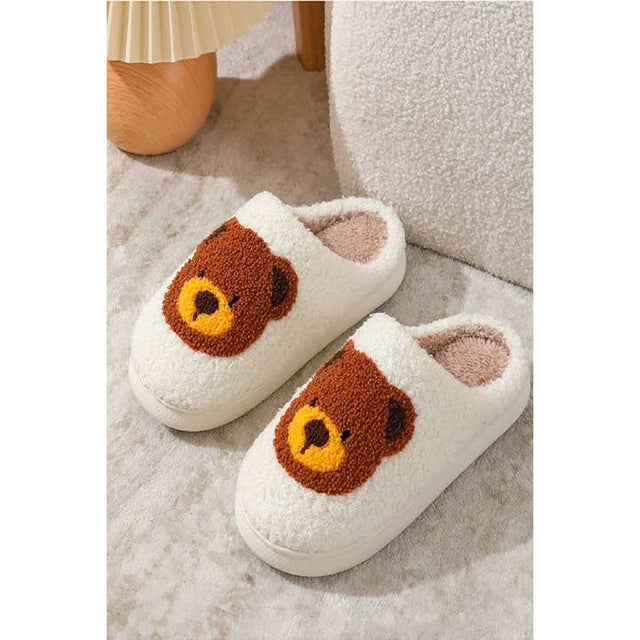 Novelty Soft Plush Cozy Slippers (size L/XL)