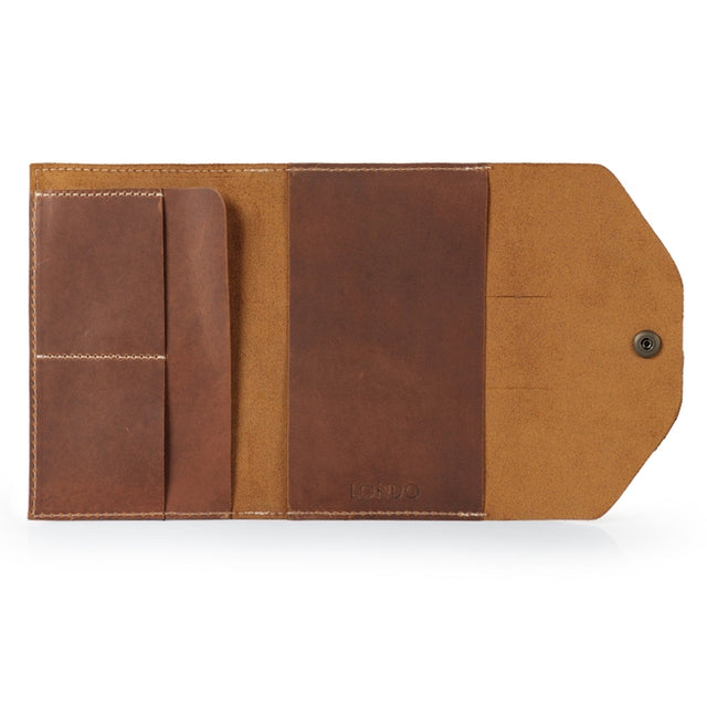 Leather Portfolio with Notepad