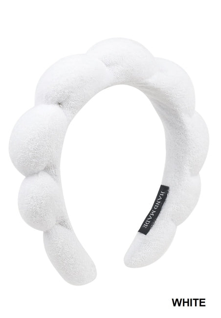 Spa Sponge Terry Towel Hair Headband