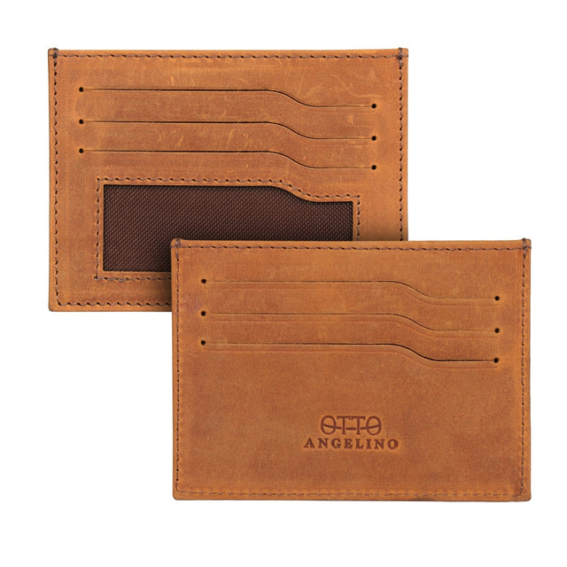 Leather Ultra Slim Minimalist Cardholder