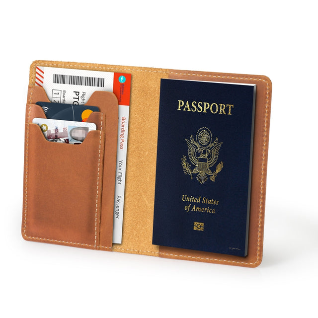 Leather Passport Holder