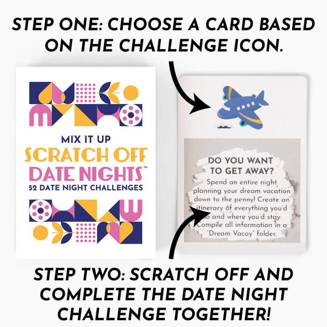 Scratch Off Date Night Card Deck