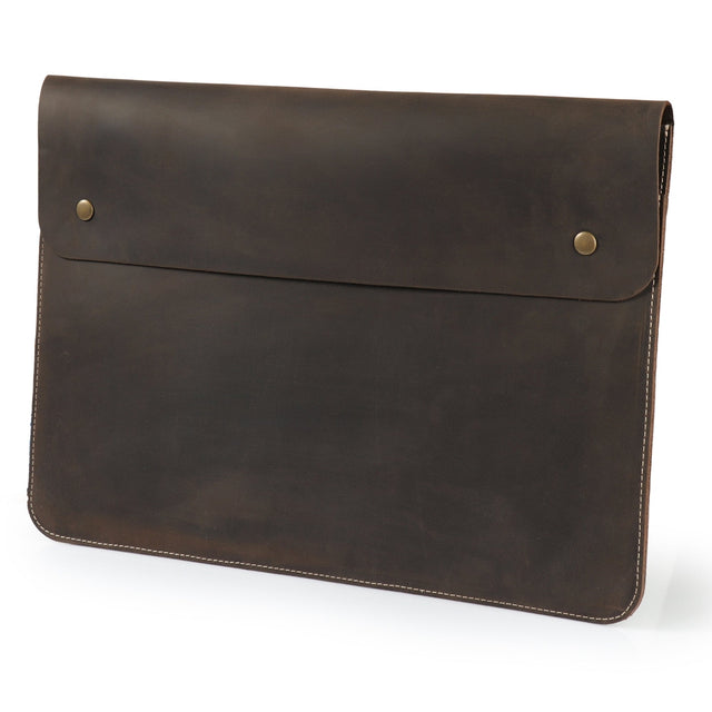 Leather and Sleeve Bag for MacBook Pro