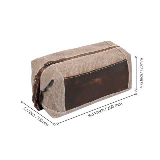 Leather Toiletry Bag