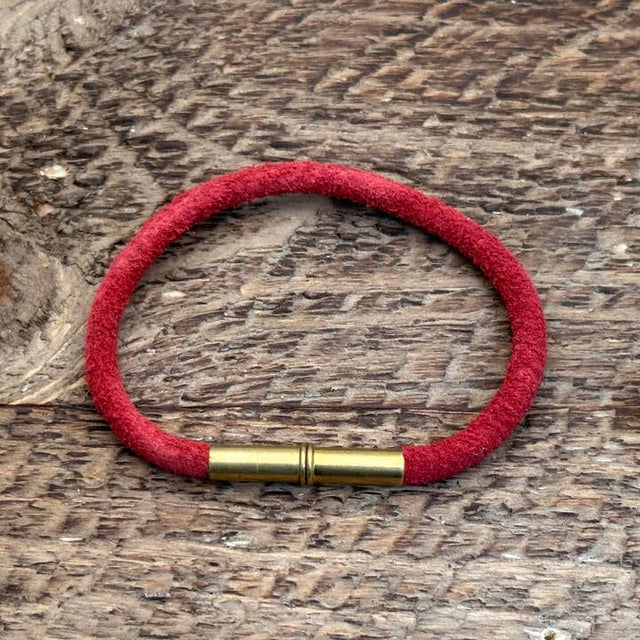 Flint Suede Single Bracelet