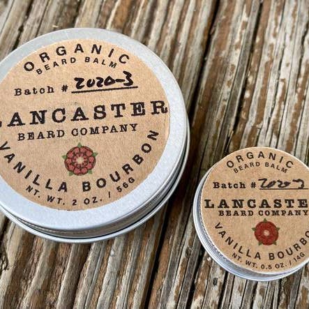 Vanilla Bourbon Organic Beard Balm