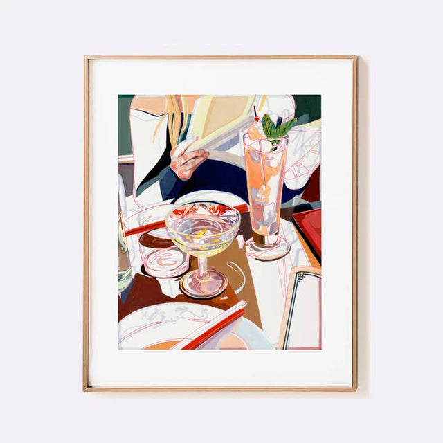 Martini with a Twist Cocktails Print