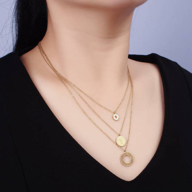 Triple Layer Necklace