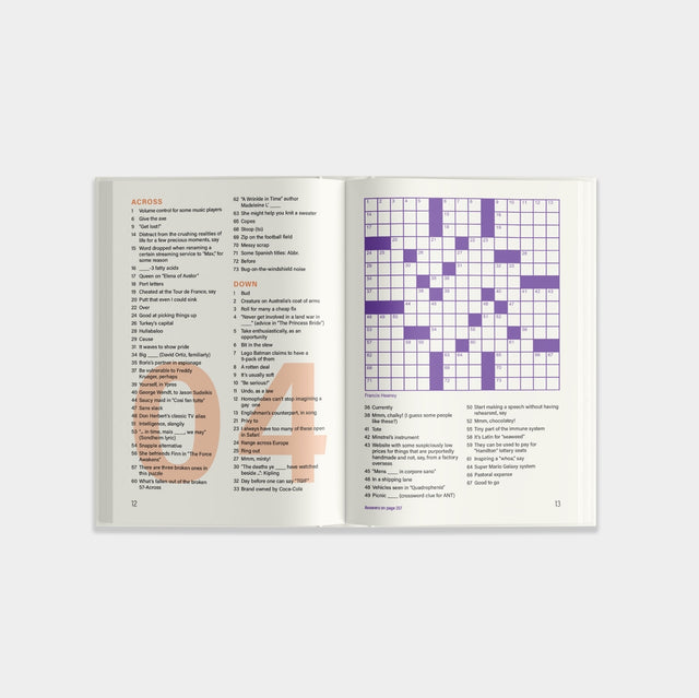 100 Stress-Relieving Crossword Puzzles