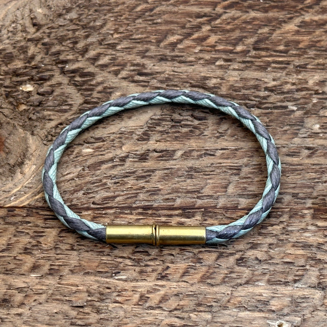 Flint Single Waxed Canvas Bracelet