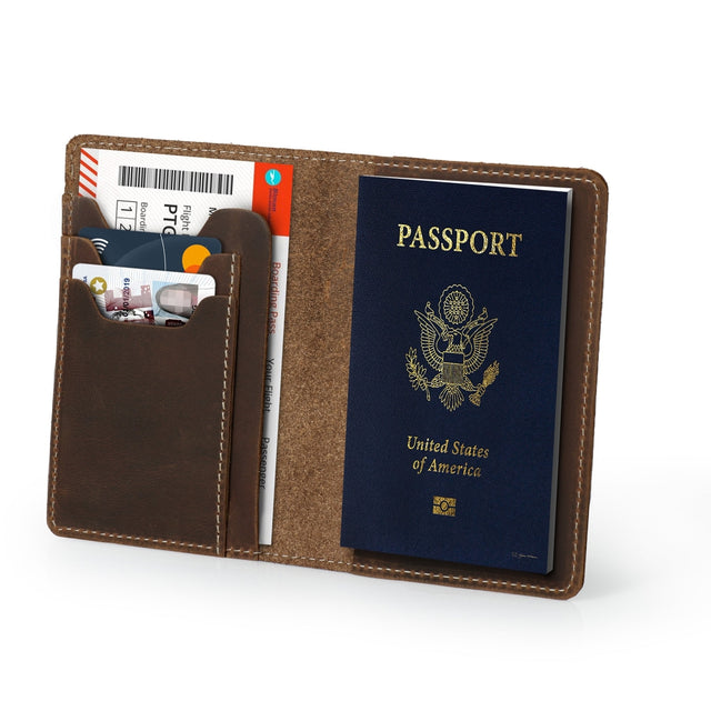 Leather Passport Holder