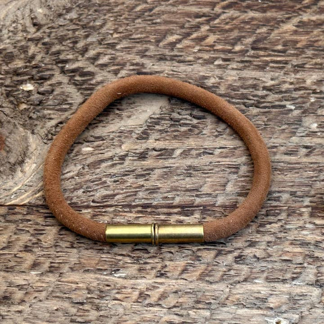 Flint Suede Single Bracelet