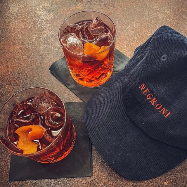 Negroni - Corduroy Embroidered Cap