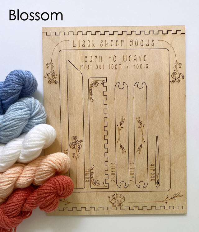 DIY Tapestry Weaving Kit for Beginners - Yarn & Fiber Crafts