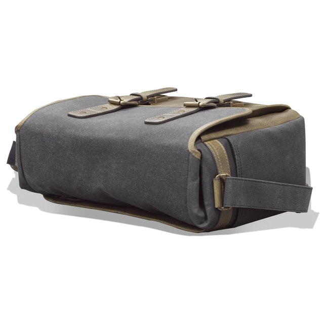 Canvas Leather Messenger Bag