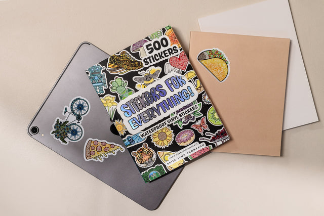 Stickers for Everything: A Book of 500 Waterproof Stickers