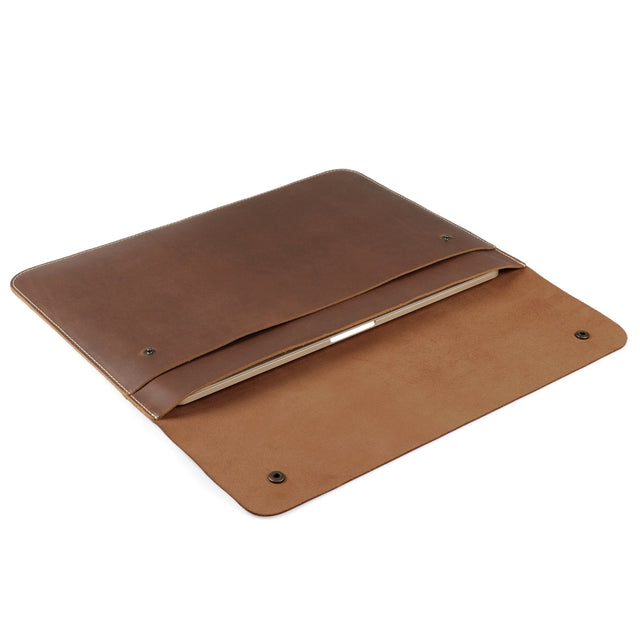 Leather and Sleeve Bag for MacBook Pro