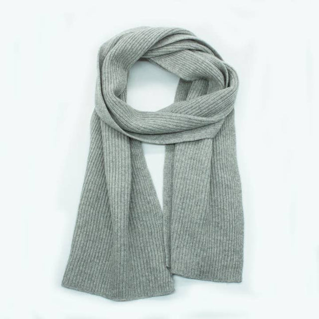 10"x72" Cashmere Ribbed Scarf