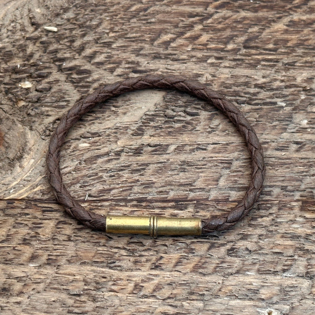 Flint Single Waxed Canvas Bracelet