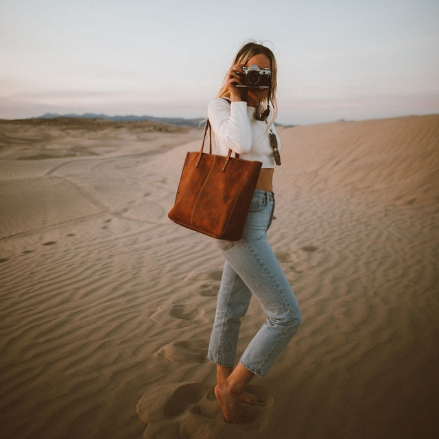 Leather Tote Bag