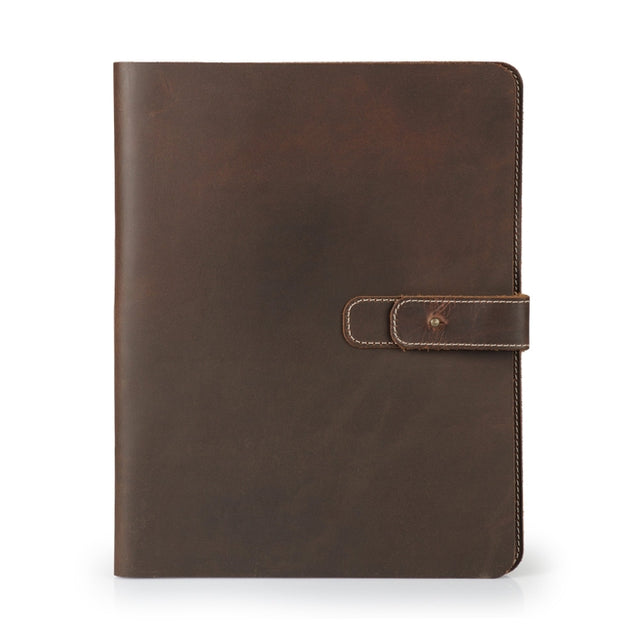 Leather Tablet Cover with Card and Pen/Pencil Slots