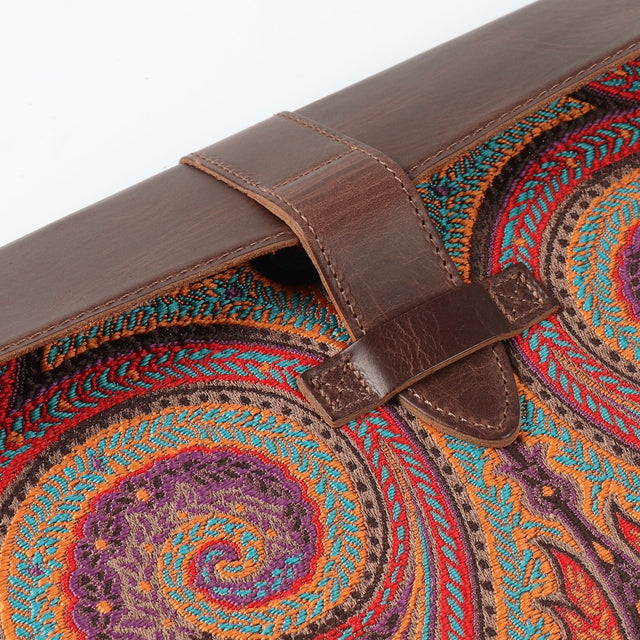 Leather Sleeve, Bohemian Bag for MacBook Pro