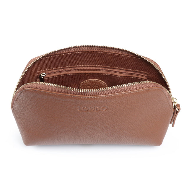 Leather Makeup Bag