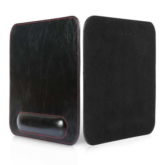 Leather Mouse Pad with Wrist Rest