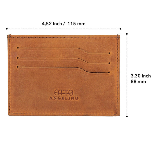 Leather Ultra Slim Minimalist Cardholder