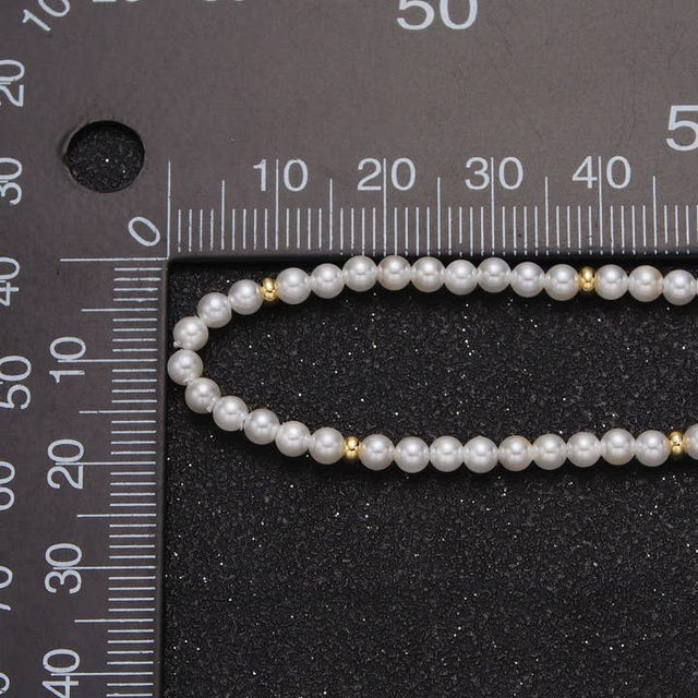 Handmade Fresh Water Pearl Necklace Beaded Jewelry for woman