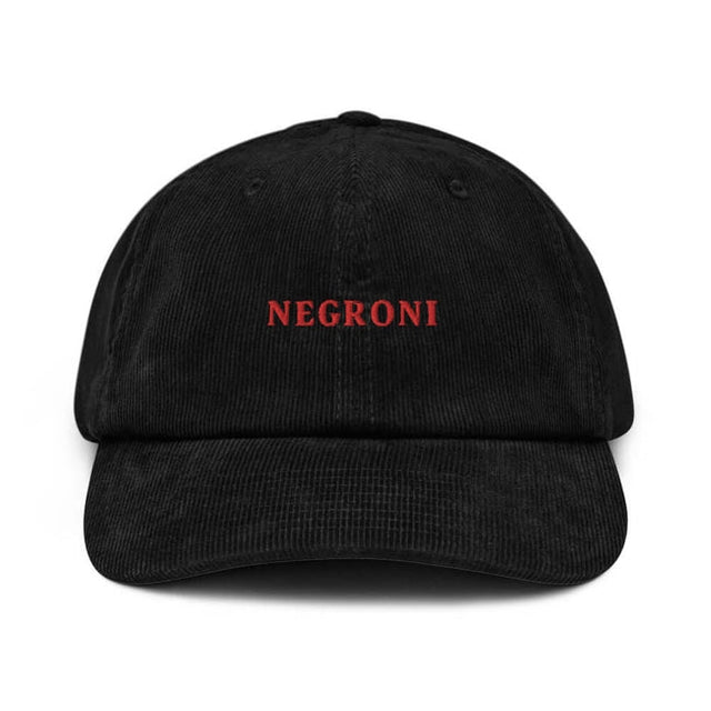 Negroni - Corduroy Embroidered Cap