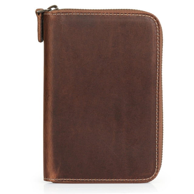 Leather Padfolio with Pencil Holder