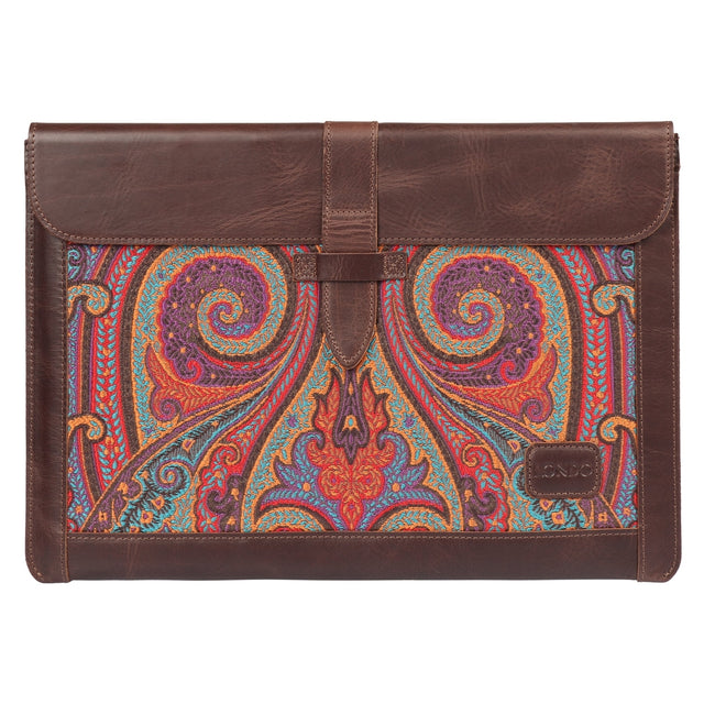 Leather Sleeve, Bohemian Bag for MacBook Pro