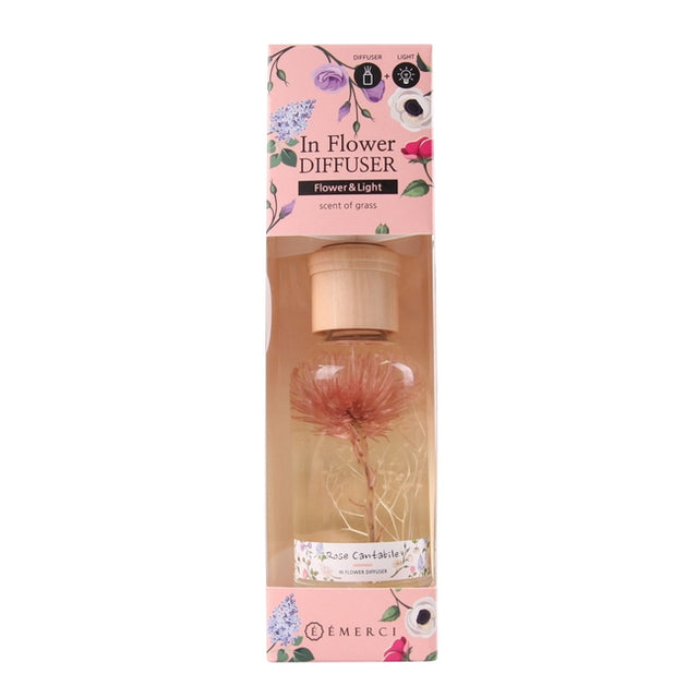 Rose Cantabile Mood Lamp Reed Diffuser