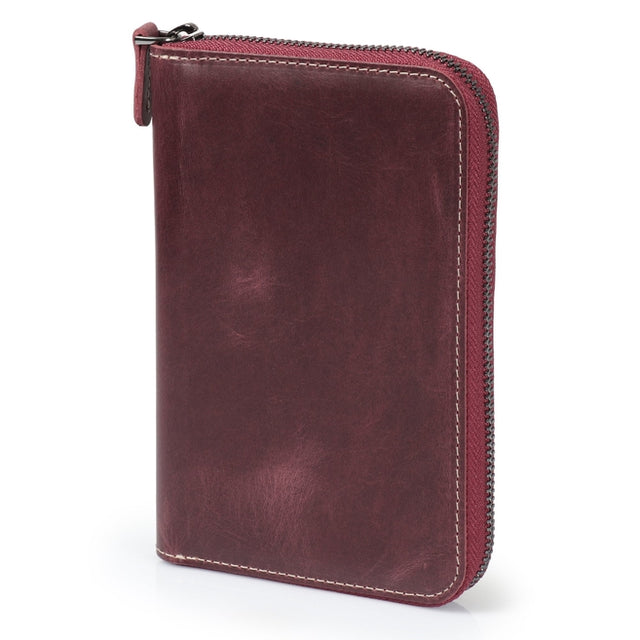 Leather Padfolio with Pencil Holder