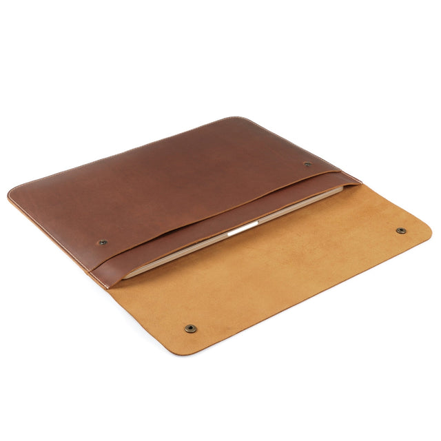 Leather and Sleeve Bag for MacBook Pro