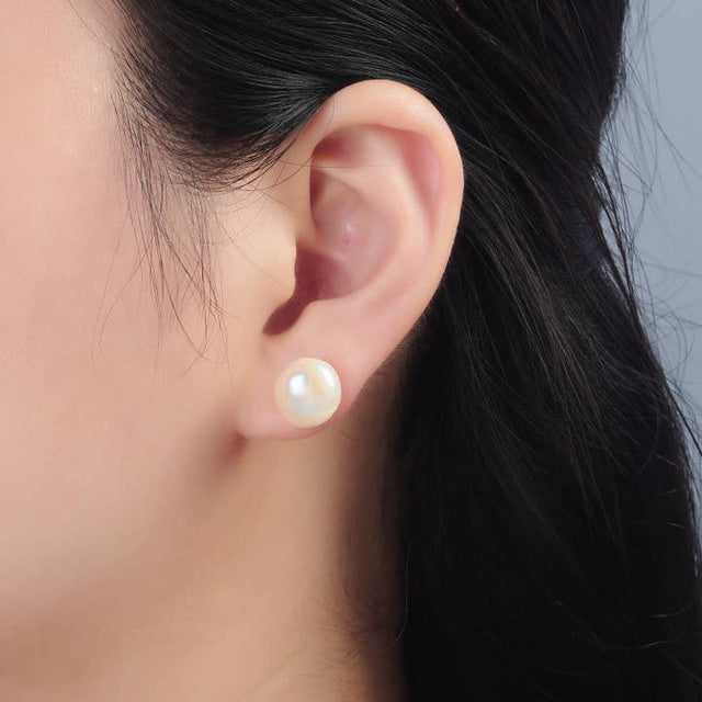 Pearl Stud Earrings