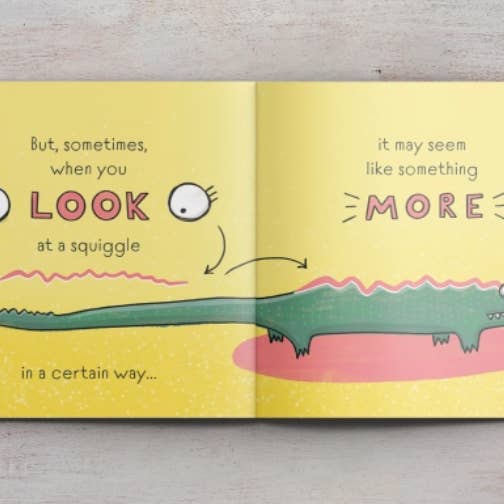 A Squiggle Is Just A Squiggle - Children's Book