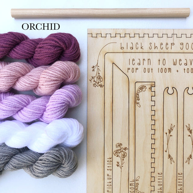 DIY Tapestry Weaving Kit for Beginners - Yarn & Fiber Crafts