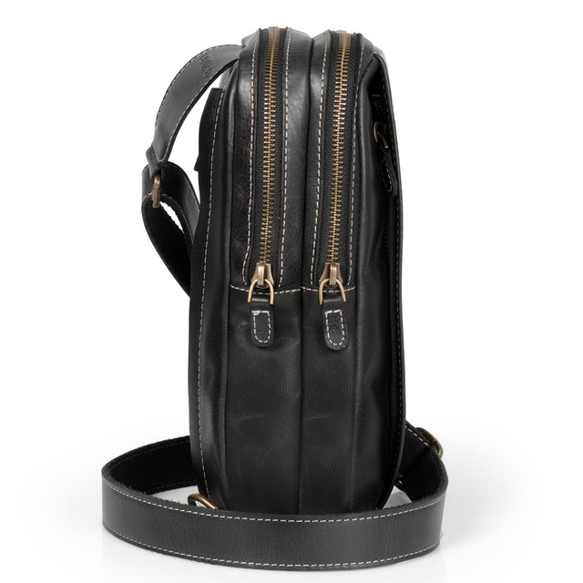 Leather Crossbody Bag with Adjustable Shoulder Strap