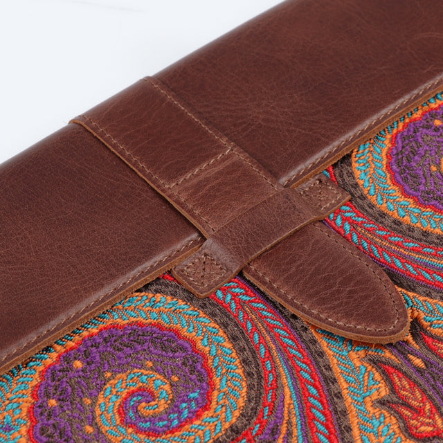 Leather Sleeve, Bohemian Bag for MacBook Pro