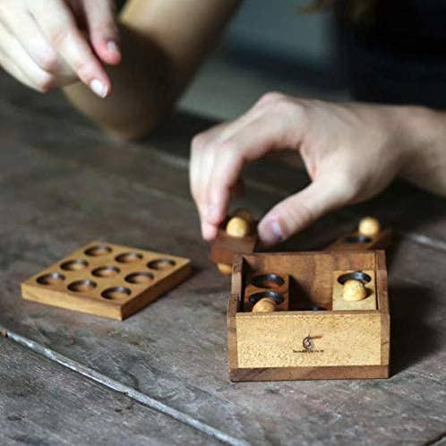 Gopher Holes: Elegant Wooden Puzzle