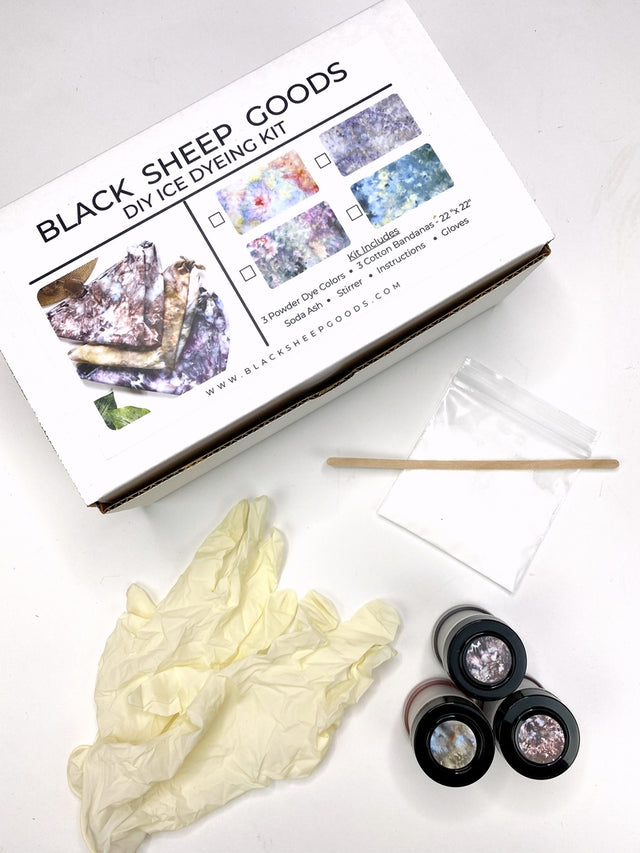 DIY Ice Dyeing Kit - Bandanas