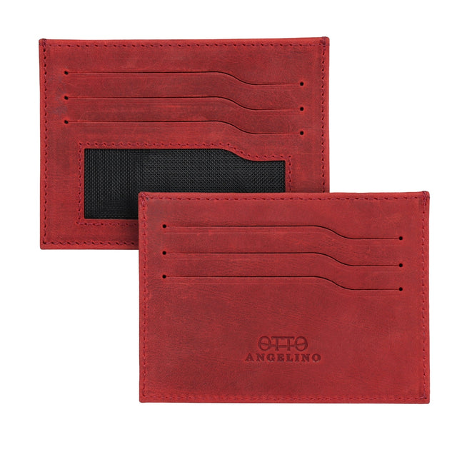 Leather Ultra Slim Minimalist Cardholder