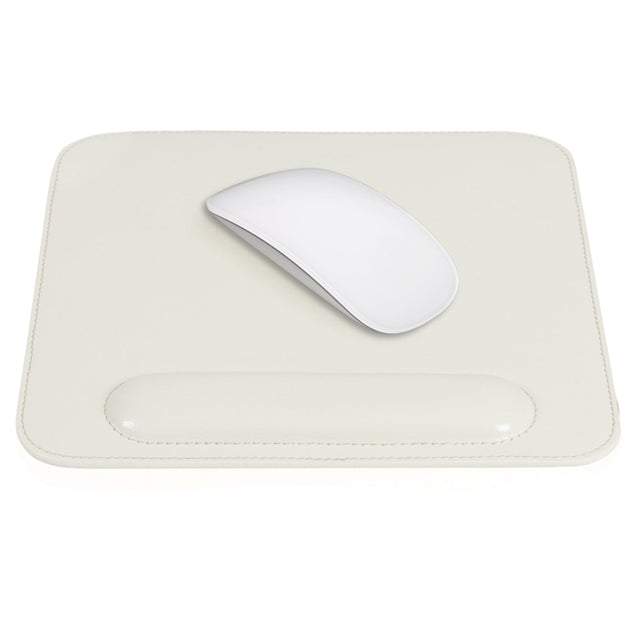 Leather Mouse Pad with Wrist Rest