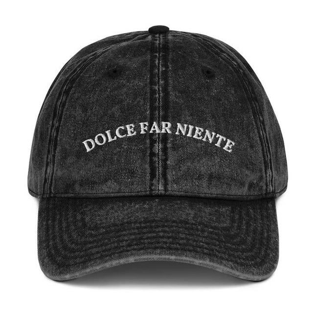 Dolce Far Niente - Vintage Cap